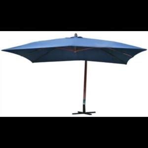 PARASOL géant 4.00 M x 3.00 M, toile bleu