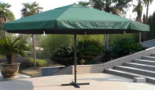 PARASOL aluminium, 500 cm, vert