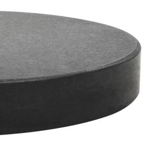 SOCLE rond noir, pour pied de parasol, granit 20 kg