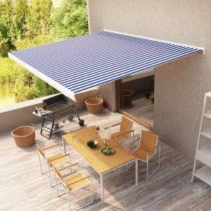 STORE BANNE coffre intégral 4 x 3 M manuel, 6 coloris