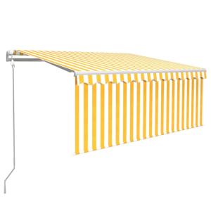 STORE BANNE 350 x 250 cm avec auvent, 5 coloris, motorisé