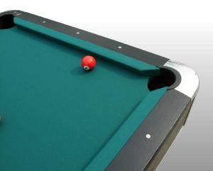 BILLARD type PRO 7Ft, Bois noir, tapis vert