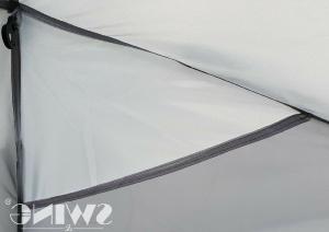 TONNELLE , dôme 460 cm, éclairage led solaire, orange