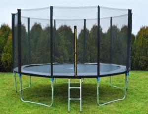 TRAMPOLINE 370 cm, complet, haute qualité