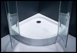 CABINE de DOUCHE QUART de CERCLE