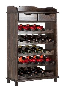 CASIER à VIN en bois massif - Modèle EUROPA, 3 teintes