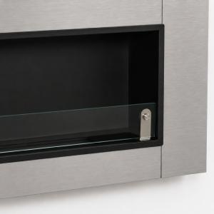 Cheminée bioéthanol murale HORIZON – 136 cm – 8 kW – 3 coloris