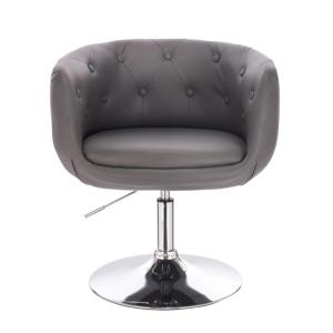 Fauteuil pivotant LIVANO en simili cuir avec accoudoirs – 3 coloris