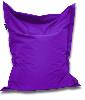 POUF GEANT 200x145 cm, violet, avec remplissage