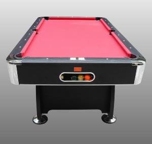 BILLARD type PRO 7Ft, Bois noir, 3 coloris de tapis