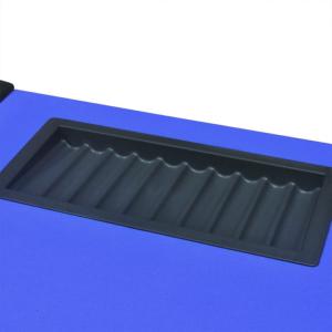 Table de poker professionnelle 10 joueurs – 210 cm – Grand standing