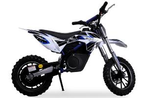 MOTO cross ELECTRIQUE enfant, 500 watts, BLEU