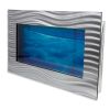 AQUARIUM mural 1130x650x110 mm, aluminium/verre