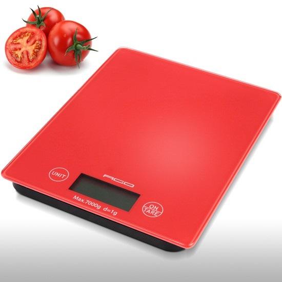 Balance de cuisine 5 kg avec bol couleur aubergine Ref. CL50156123