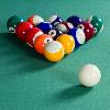 BILLARD marron, style vintage, 7 Ft, taille 220 cm