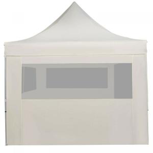 CHAPITEAU pliant 6 x 3 m, aluminium, blanc 