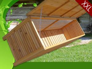 Coffre de Rangement Jardin XXL en Bois d'Épicéa 170 cm 