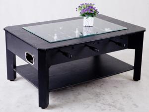 BABY FOOT noir, fonction table basse