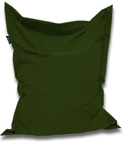 POUF GEANT 200x145 cm, kaki, avec remplissage