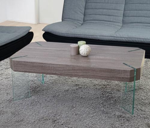 TABLE basse, bois, aspect bois brun, modèle ASTEN
