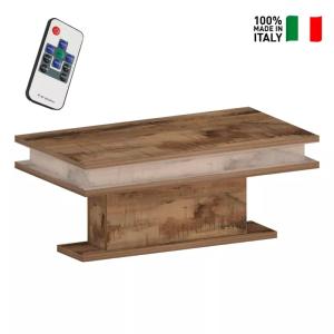 TABLE basse bois brun, 100 cm, modèle ATIAS