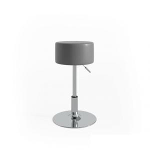 Tabouret réglable, gris pour meuble coiffeuse