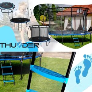 TRAMPOLINE Complet, diverses tailles, modèle GOLD