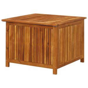 COFFRE de rangement 75 x 75 cm, en ACACIA massif