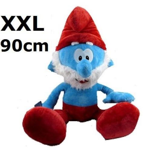 PELUCHE Grand Schtroumpf, XXL, 90 cm