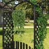 PERGOLA jardin en bois avec 2 portillons, 3 coloris