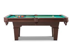 BILLARD marron, style vintage, 7 Ft, taille 220 cm