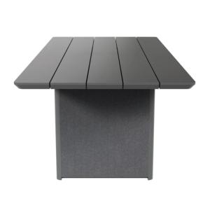 Salon de jardin ALTO 6 places avec table XXL 220 cm en aluminium et revêtement Oléfine