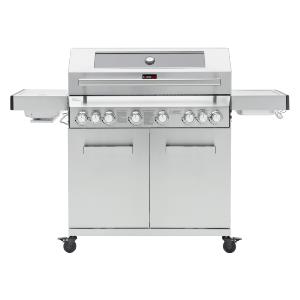 BARBECUE gaz XXL luxe, fabriqué en INOX, 8 brûleurs