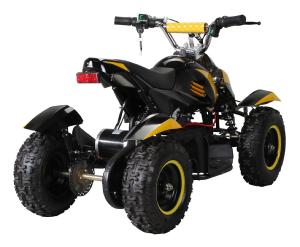 QUAD ELECTRIQUE ENFANT, 800 Watts, jaune et noir
