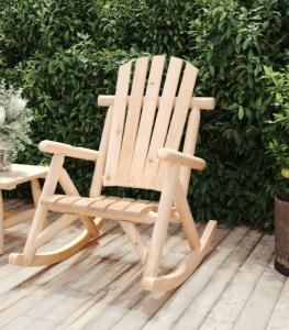 Fauteuil à bascule ALOA, rocking Chair, bois épicéa naturel