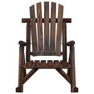 Fauteuil à bascule ALOA, rocking Chair, bois épicéa vieilli