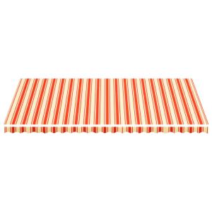 STORE BANNE 3 x 2.5 m, manuel, toile beige/rouge