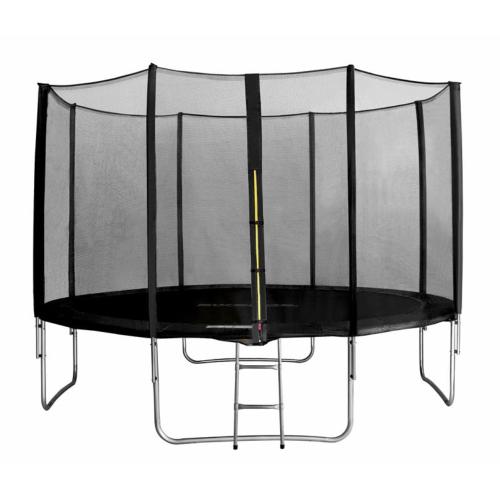 TRAMPOLINE 370 cm, complet avec échelle et bâche hivernale