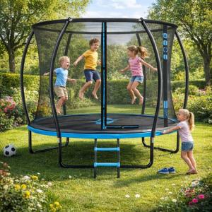 TRAMPOLINE Complet, diverses tailles, modèle GOLD