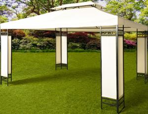 TONNELLE de jardin 3 x 4 M, crème