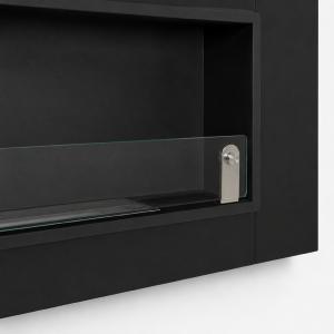 Cheminée bioéthanol murale HORIZON – 136 cm – 8 kW – 3 coloris