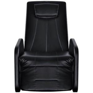 FAUTEUIL massant, chauffant, fonction inclinaison à plat, noir ou blanc