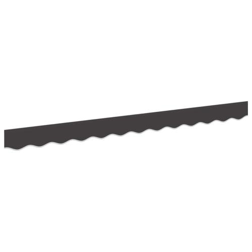 Lambrequin pour store banne 500 cm, anthracite