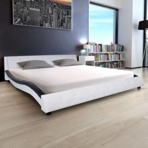 LIT DESIGN en cuir 140 x 200 cm