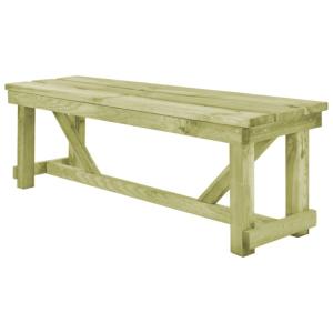 TABLE pique-nique bois massif, avec bancs
