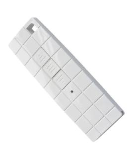 Store banne motorisé 6 x 3,5 m en aluminium blanc, toile 14 coloris