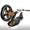 Trottinette avec éclairage LED design, pliable