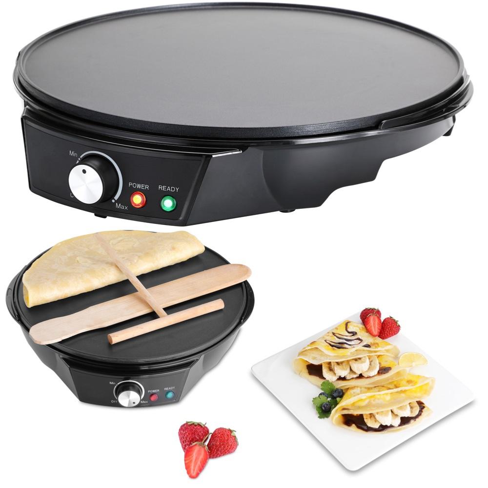 Ilux Machine A Crepe Electrique – Crêpière 1200W lx-cm100 - VELCH