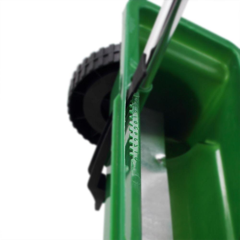 Épandeur Manuel 2 Litres - Pour Sel De Déneigement, Engrais, Grains - Débit Réglable, Poignée Ergonomique - Couleurs Bleu, Rouge, Vert, Gris