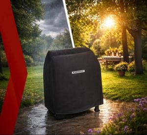 Barbecue fumoir charbon ou bois, XL avec accessoires complets